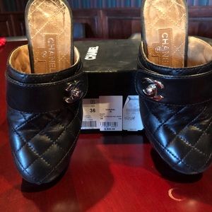 Chanel clog
